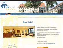 Tablet Screenshot of air-hotels.com